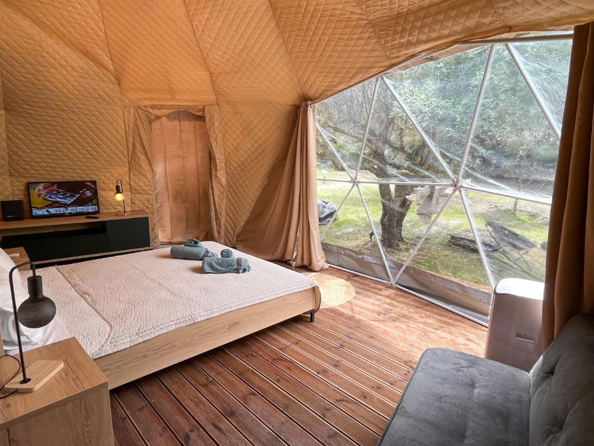 Manna Gea Glamping Domes Hotel Vonitsa Luaran gambar