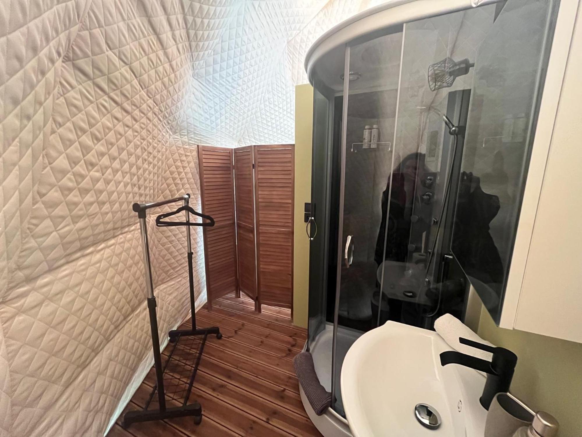 Manna Gea Glamping Domes Hotel Vonitsa Luaran gambar